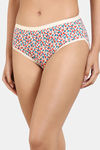 Rosaline Medium Rise Full Coverage Hipster Panty (Pack of 3) - Multicolor — thumbnail 8